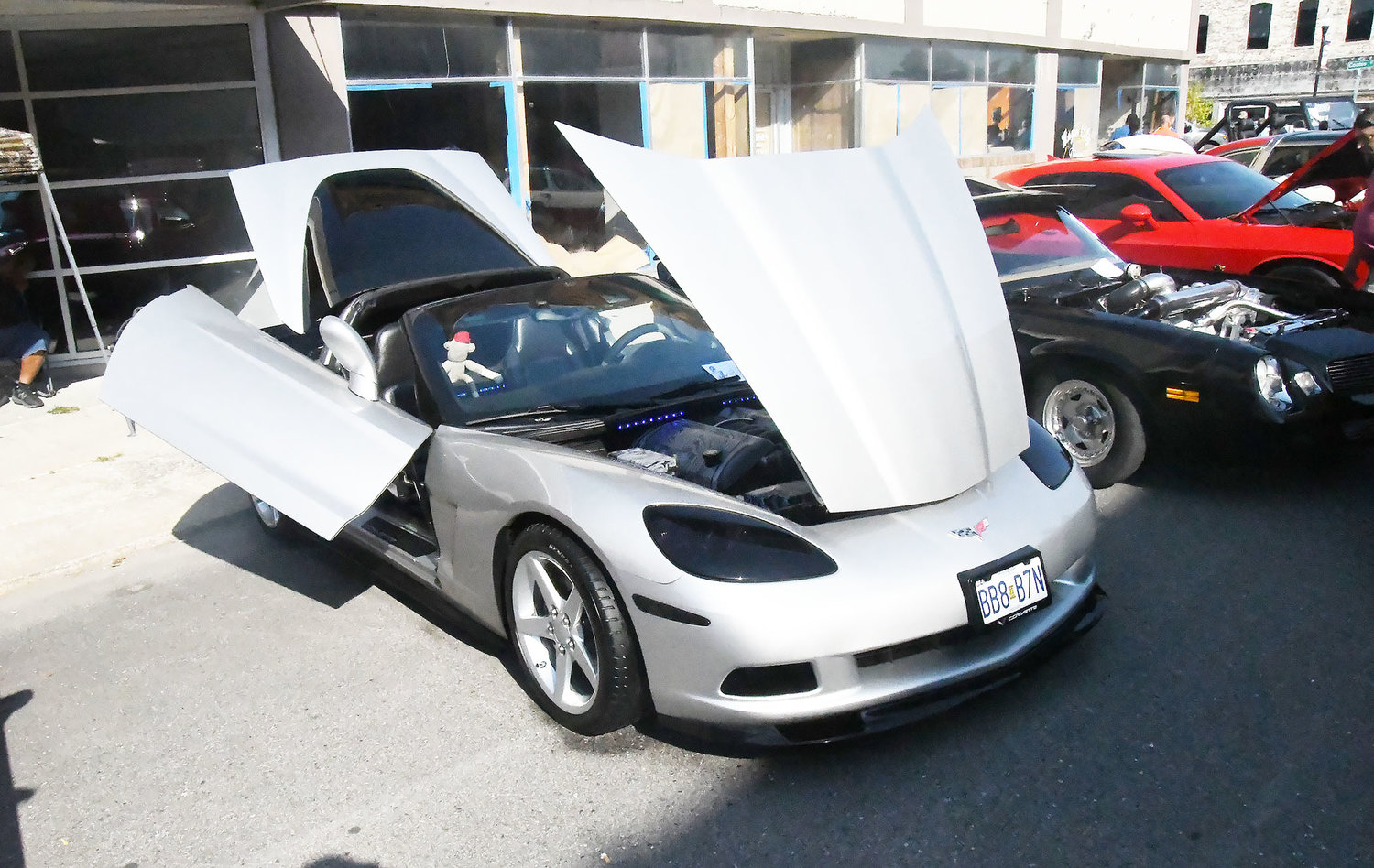Marcus Brown's 2005 Corvette earned third place in its division.