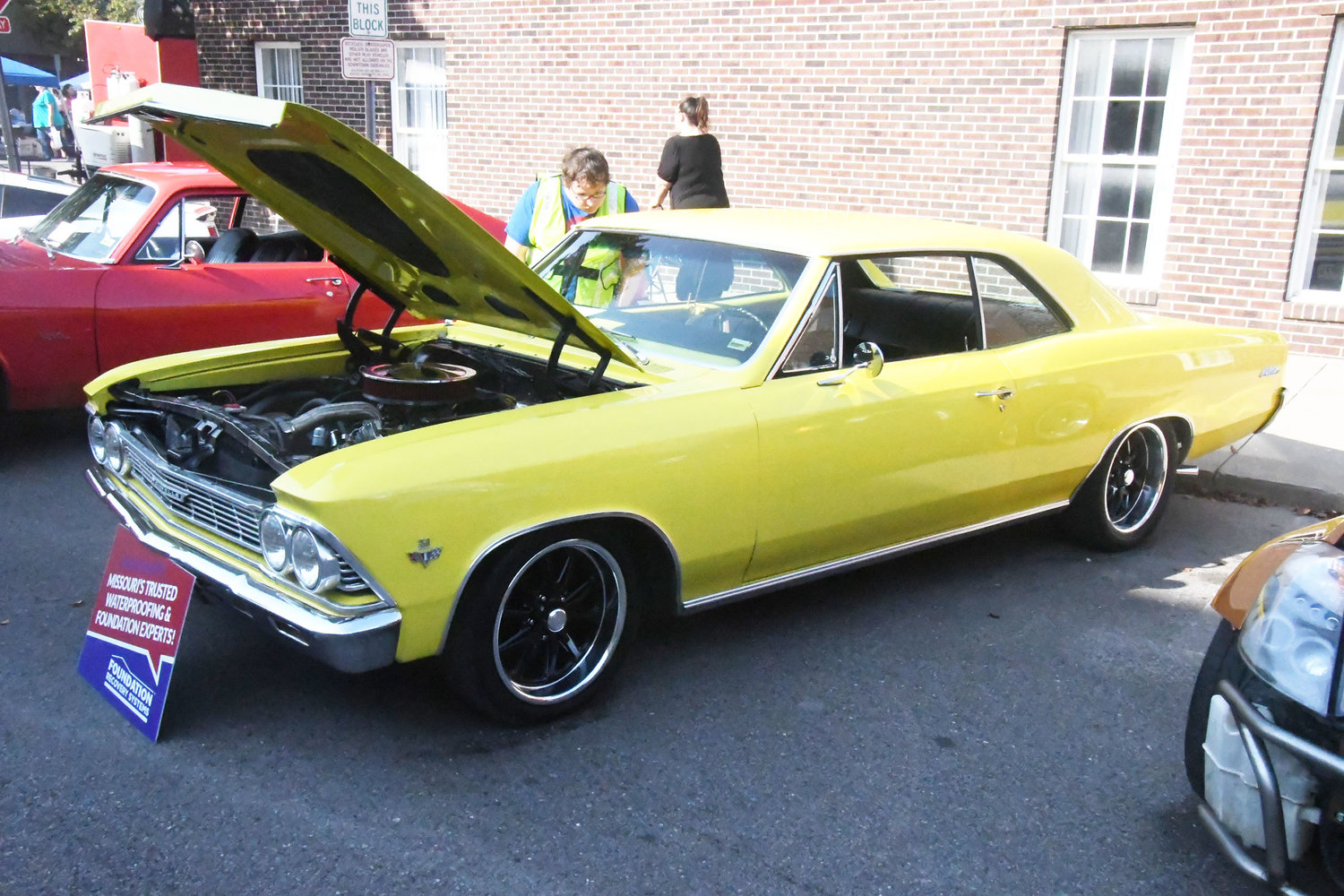 Ryan Lucas' 1966 yellow Chevelle was tops in its division and was second place in the running for People's Choice.