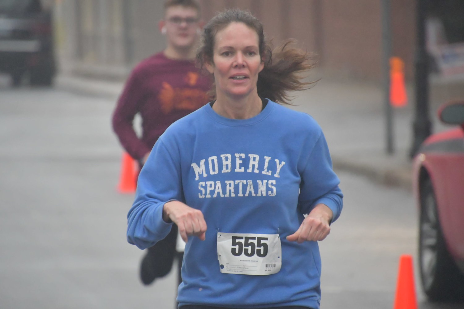 Jessica Morris was one of the top finishers in the 40-49 female age group at the Turkey Trot.