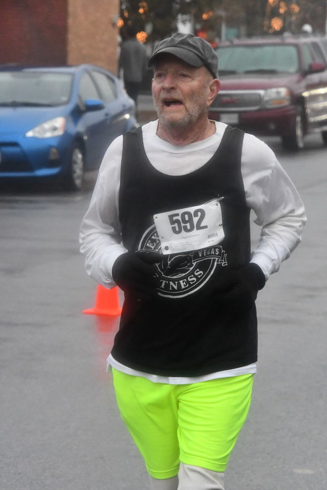 Phil Crandall recorded a time of 37:38 in the Turkey Trot competition on Thursday, Nov. 24.