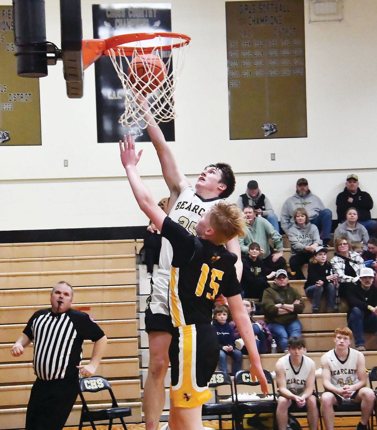 Cairo's Logan Head tallied 22 points to lead all scorers during a 57-47 Central Activities Conference victory on Thursday, Jan. 12.