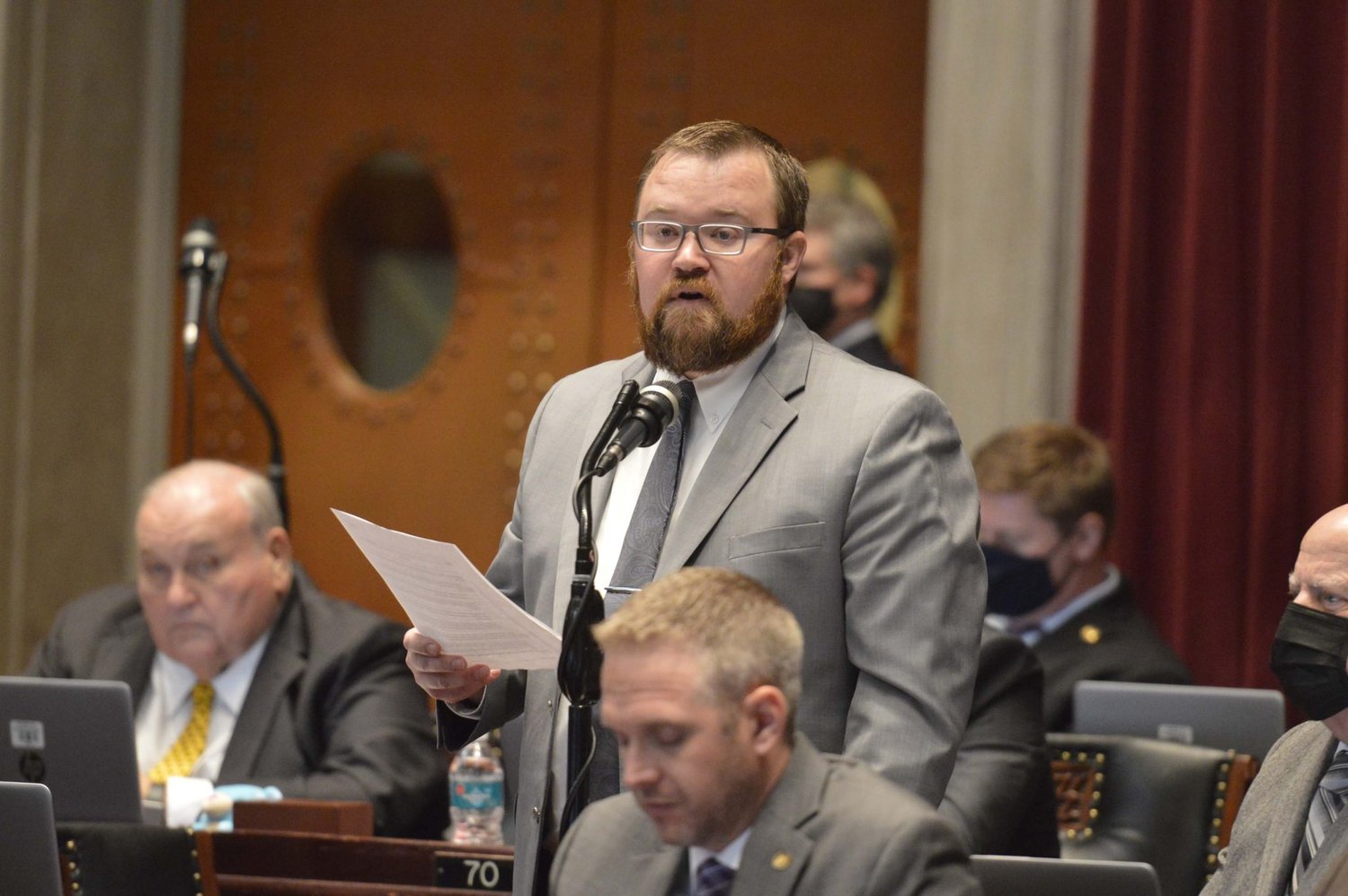Former state Rep. Jered Taylor, R-Republic, championed the “Personal Privacy Protection Act” during his time in the Missouri House.