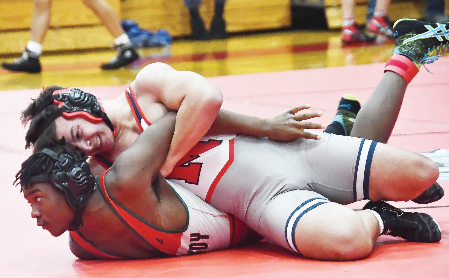 Saturday's district wrestling results