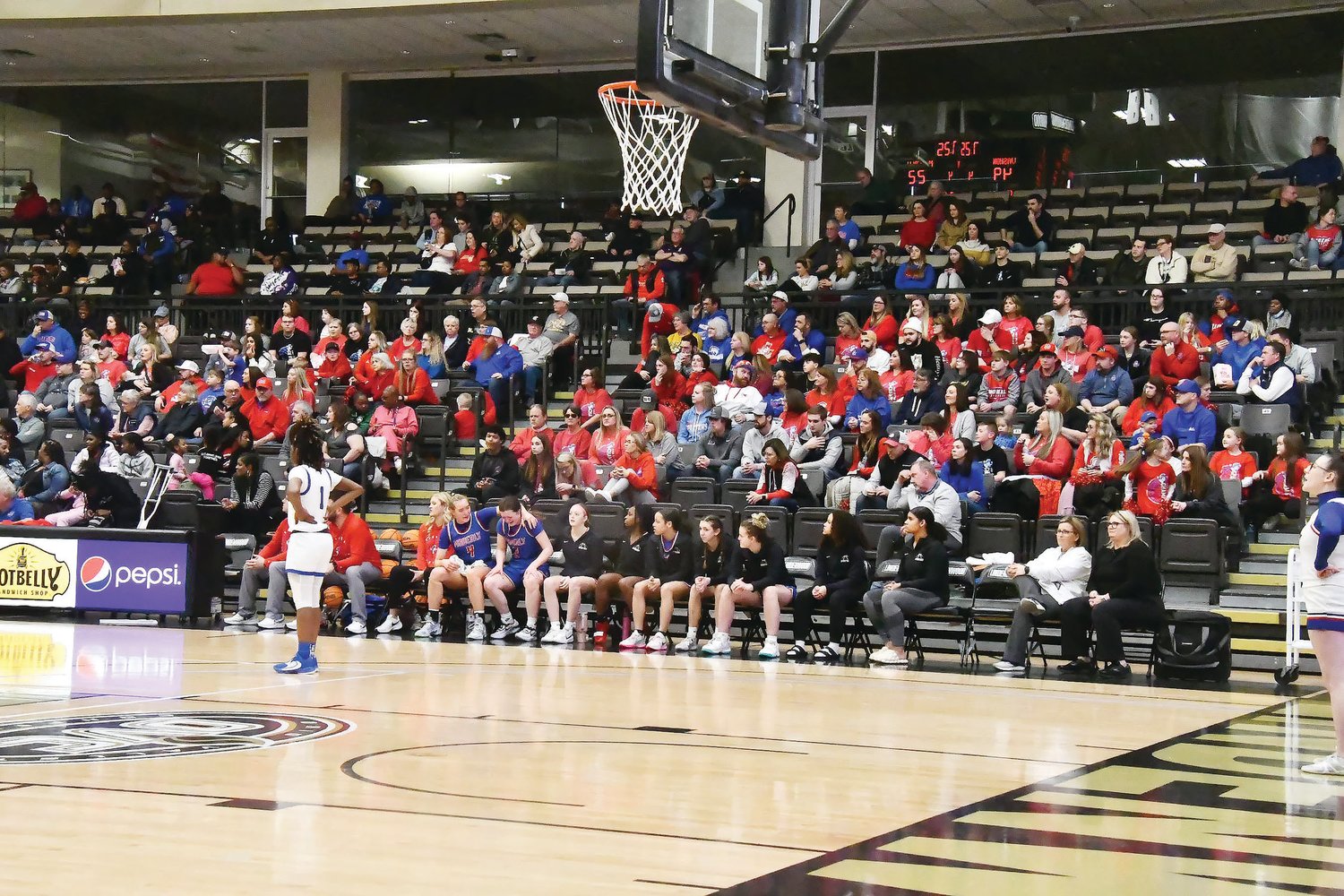 Moberly High School girls basketball fans certainly showed out during the entire Spartans' tournament run.