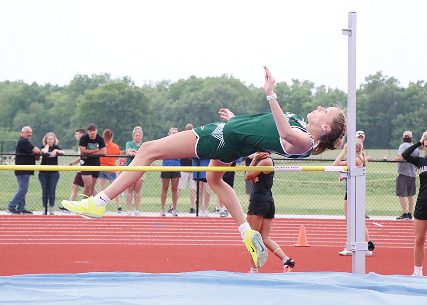 Emma Wortmann advanced to state with a top-four finish in the Class 2 Sectional Meet.