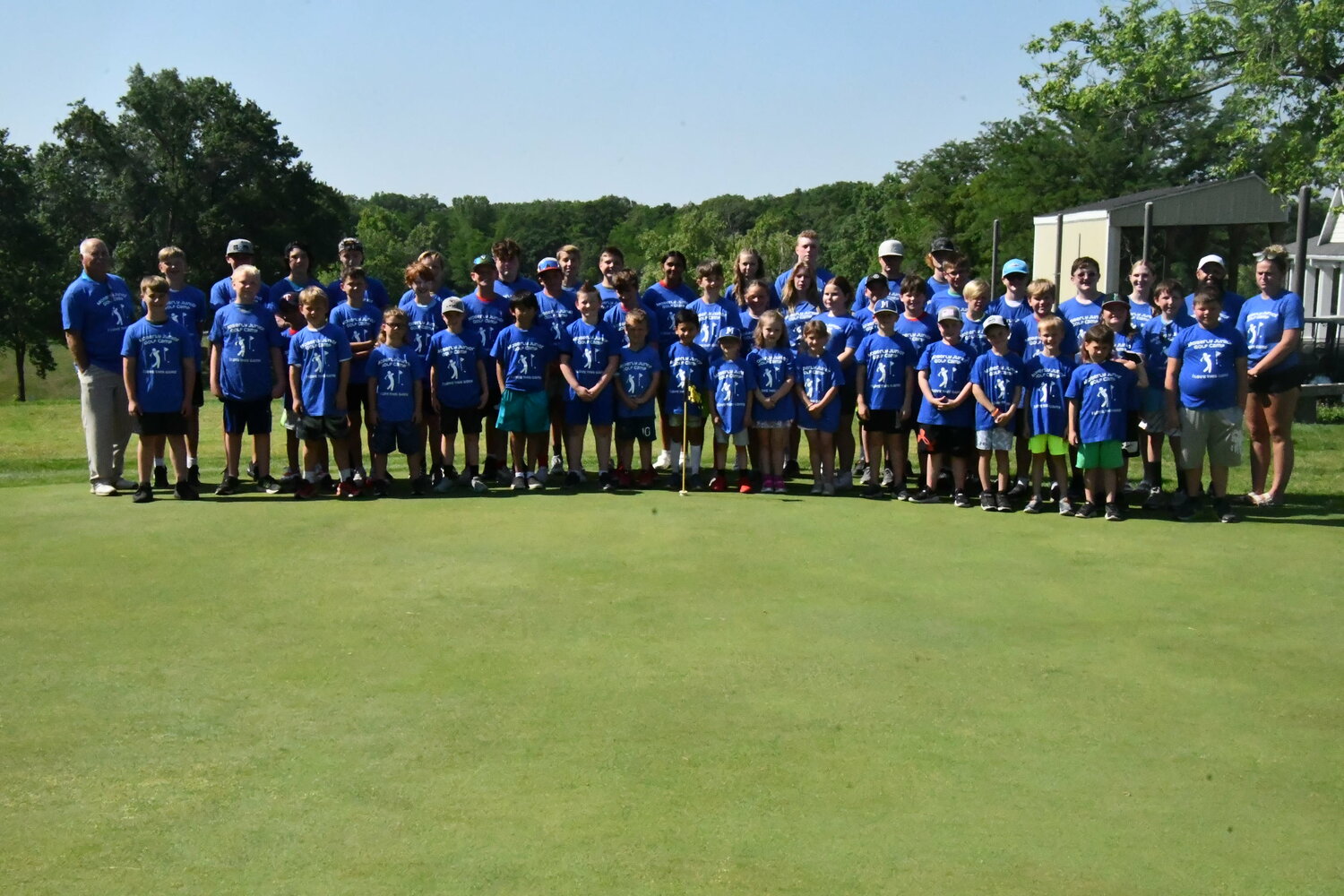 Here's the group shot from the Moberly junior golf clinic conducted from May 30-June 2 at Heritage Hills Golf Course.