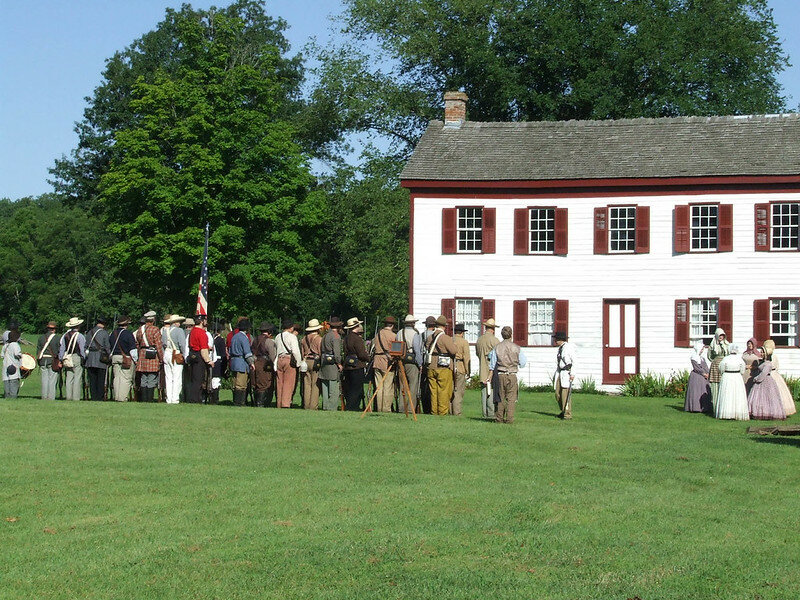 Battle of Athens State Historic Site is one of the stops on the Military Trails of Missouri. (photo courtesy of Missouri State Parks)
