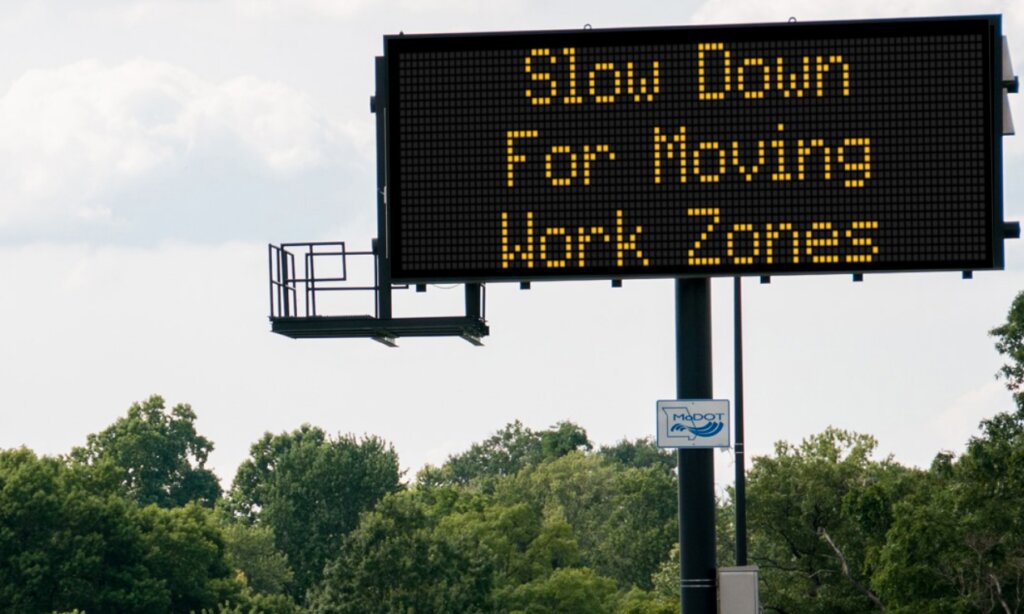 Construction on I-70 will be broken up into six projects, the first being the stretch from Columbia to Kingdom City (photo courtesy of the Missouri Department of Transportation).