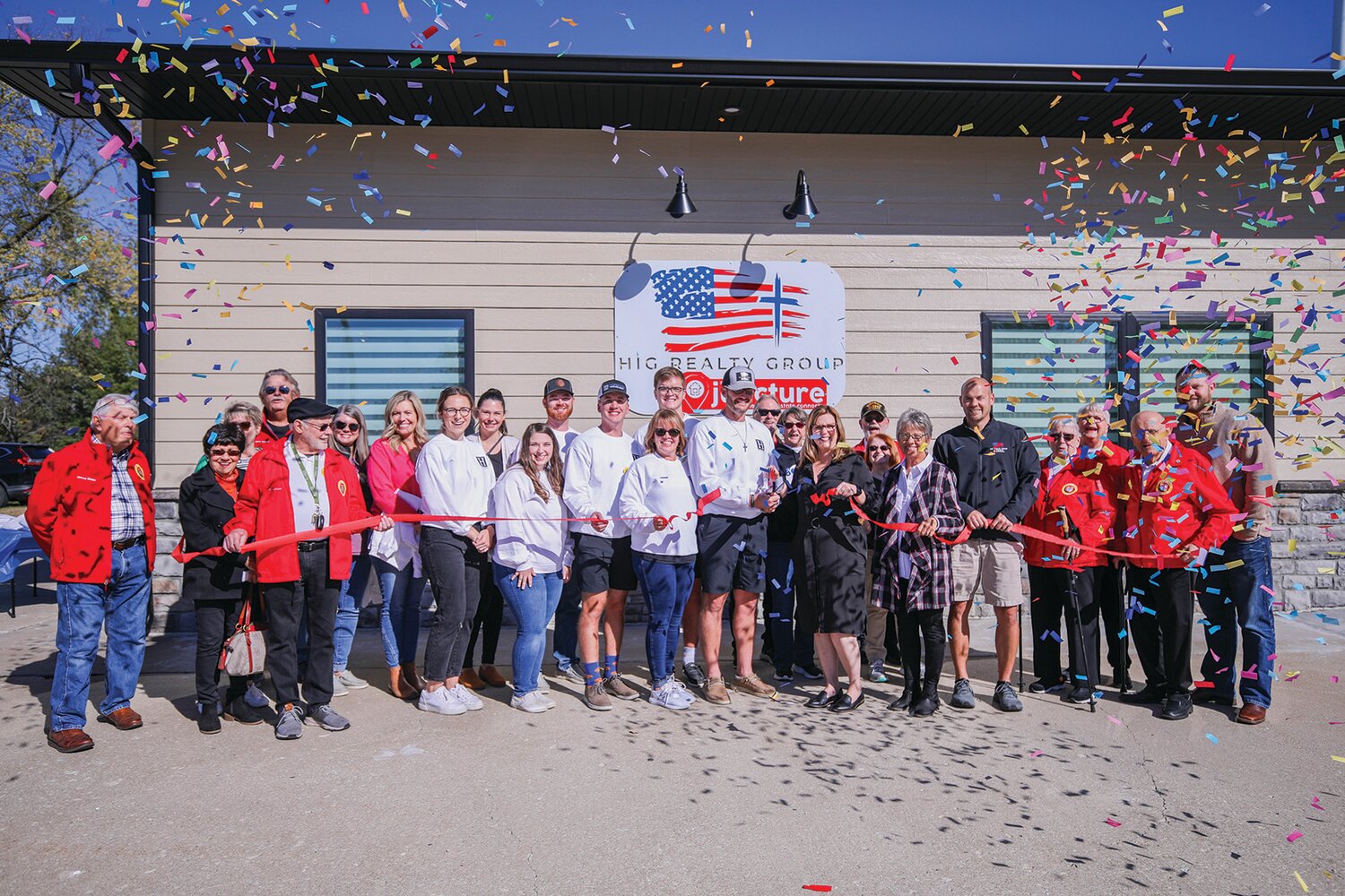 The Moberly Area Chamber of Commerce held a ribbon cutting Oct. 20 to celebrate the opening of HIG Realty. Submitted photo.