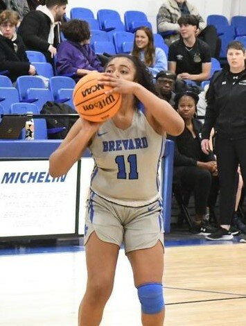 Christena Rhone, a 2022 Freedom graduate, recently scored a career-high 21 points for her Brevard College women's basketball team as part of a five-game stretch in which she went for double figures on four occasions.