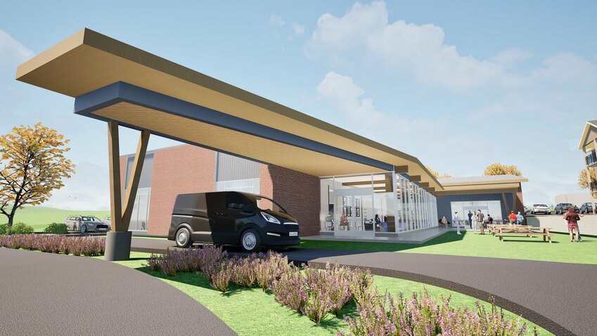 The expansion of Alder Springs on College Street will include an 8,000-square-foot Activity Center.