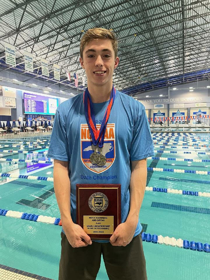 Xcell swimmer Jacob Jensen wins top award at state meet - The Paper