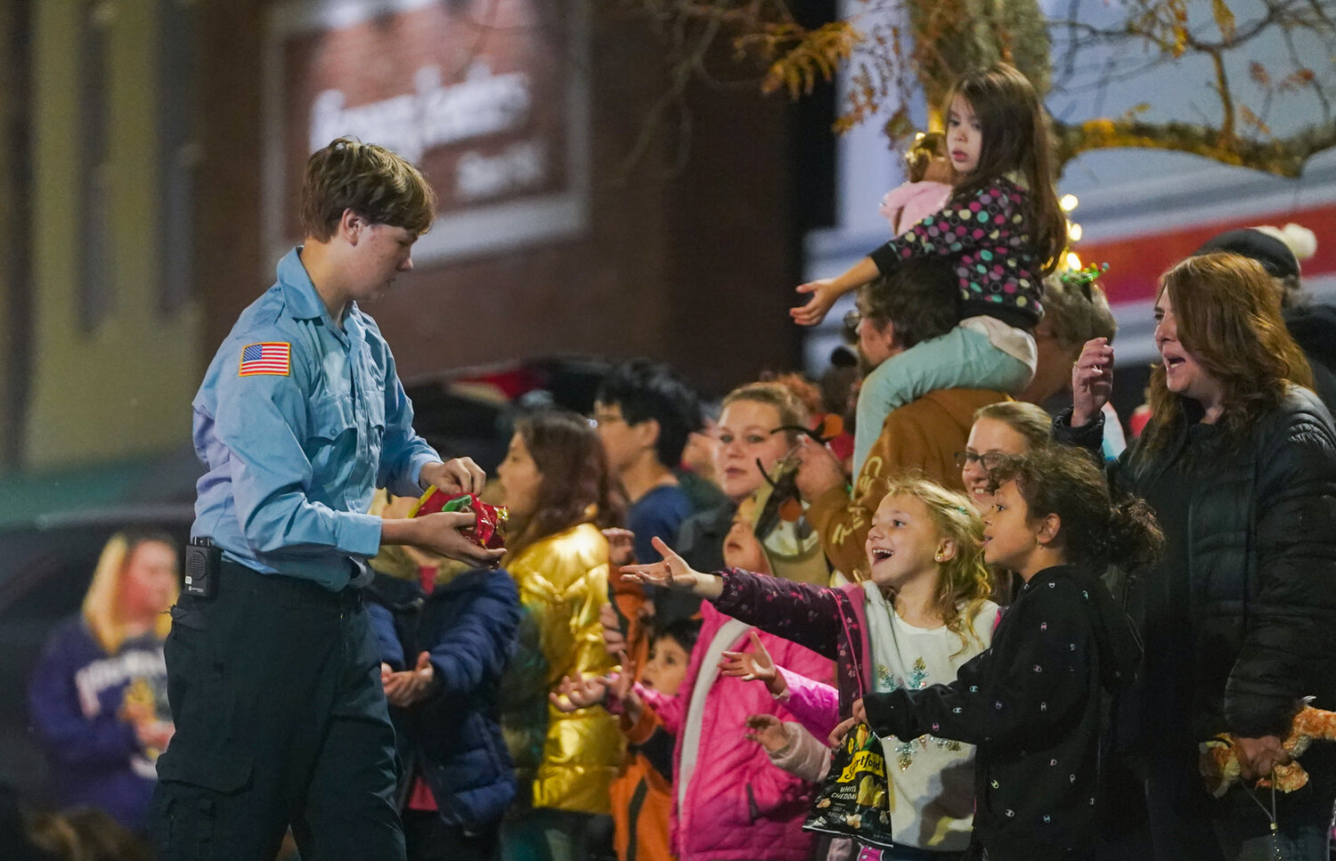 Lights Up with Holiday Spirit Annual Christmas Parade Brings