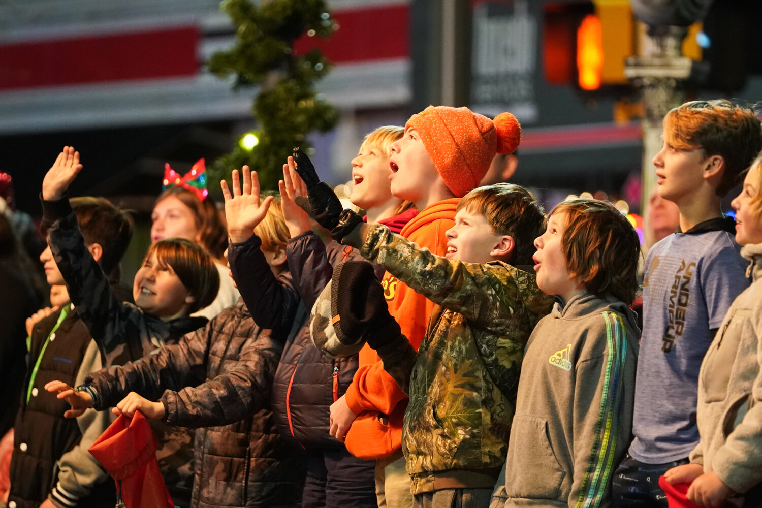 Lights Up with Holiday Spirit Annual Christmas Parade Brings