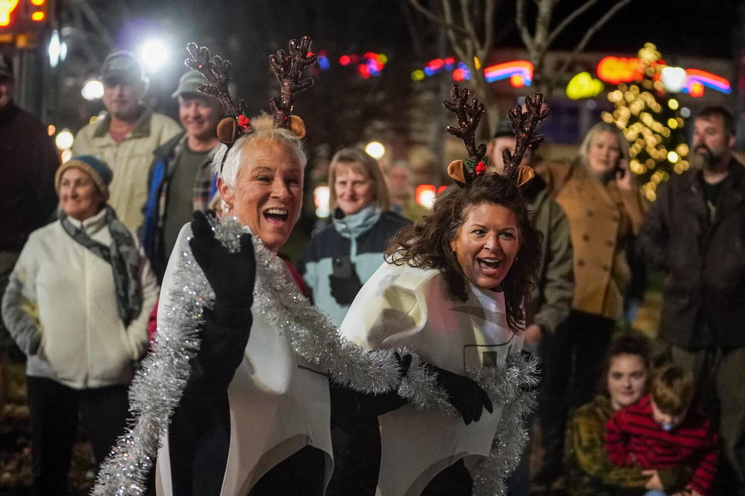 Lights Up with Holiday Spirit Annual Christmas Parade Brings