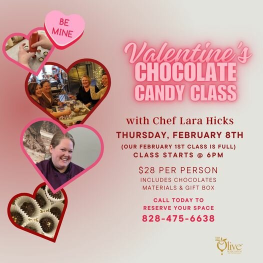 Valentine's Chocolate Candy Class - The Paper
