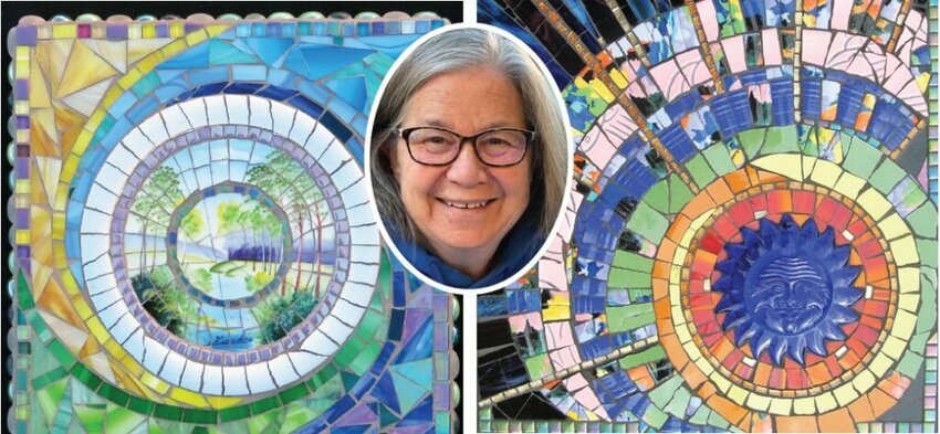 Mosaic storytelling Artist Julie Ikler gives nature new life and new light. PHOTOS COURTESY OF JULIE IKLER