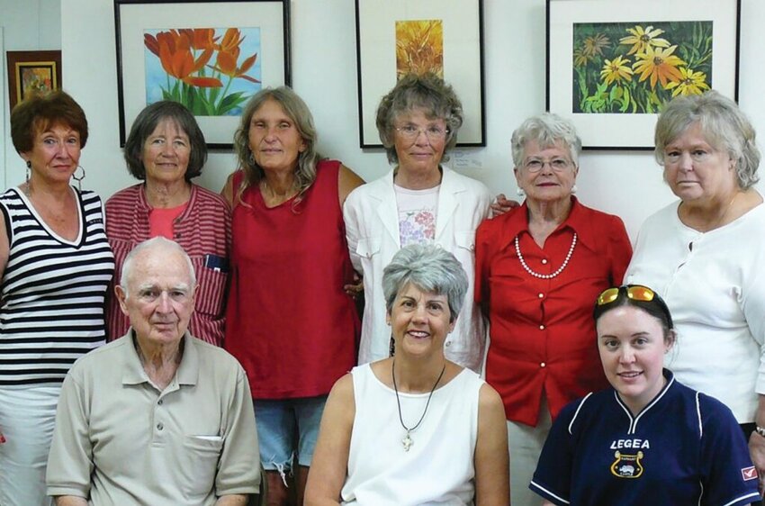 Writing in solidarity Top, left: Seated are Blair Justice, Rita Justice, and Kathy Brantley. Standing are Jaydene Morrison, Betsy Buck, Sarah Triffleman, Alberta Montgomery, Jeannette Smith, and Elaine Miller. Taken in August 2009 as part of the original Lifestory Writing Group. Top, right: Standing are Jeannie Leigh, Betsy Buck, and Barb Miller. Seated are Serene Karplus, Lucy Stroock, and Sue Bart. Taken in October 2013. Bottom, right: Seated are Alberta Montgomery, Dick Deubel, and Violet Aandres. Standing are Serene Karplus, Kathy Brantley, Marilyn Fagerstrom, Lynda Dawson, Gary Ennor, Jeannette Smith, and Betsy Buck. Taken in December 2014.