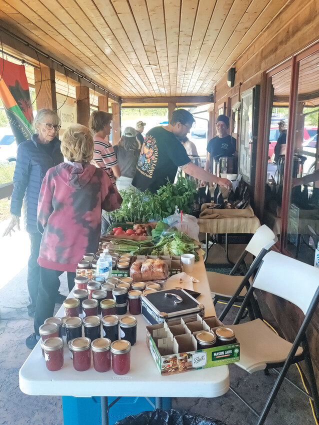 Local delightsVisitors stop at The Old Gallery for some homemade goodies by locals.