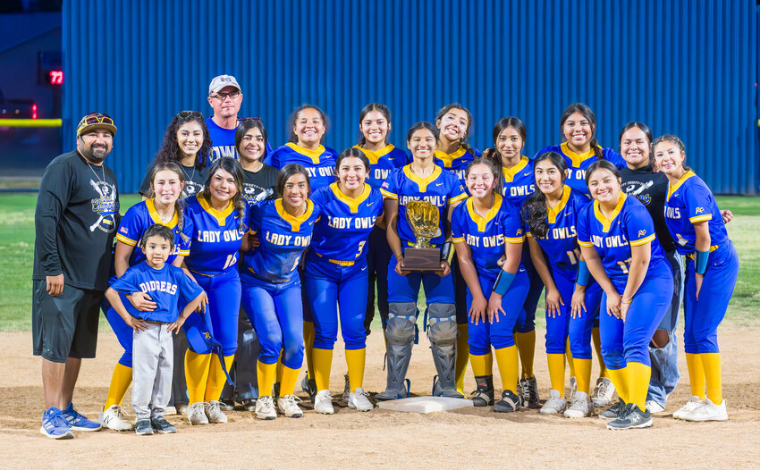 The Reagan County Lady Owls secured the Bi-District Crown at home on Thursday with a dominating sweep of Christoval. The team outpaced Christoval 41 runs to eight in the two-game sweep. The Lady Owls turn their attention to their Area round match up against Hawley. That series will be played in Stanton starting on Friday at 4 p.m.