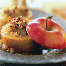 Persian-Spiced Veal-Stuffed Apples.