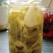 Pickled Green Tomatoes