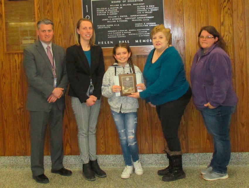 OFA 7th grader named Ogdensburg Chamber Student of the Month - North ...