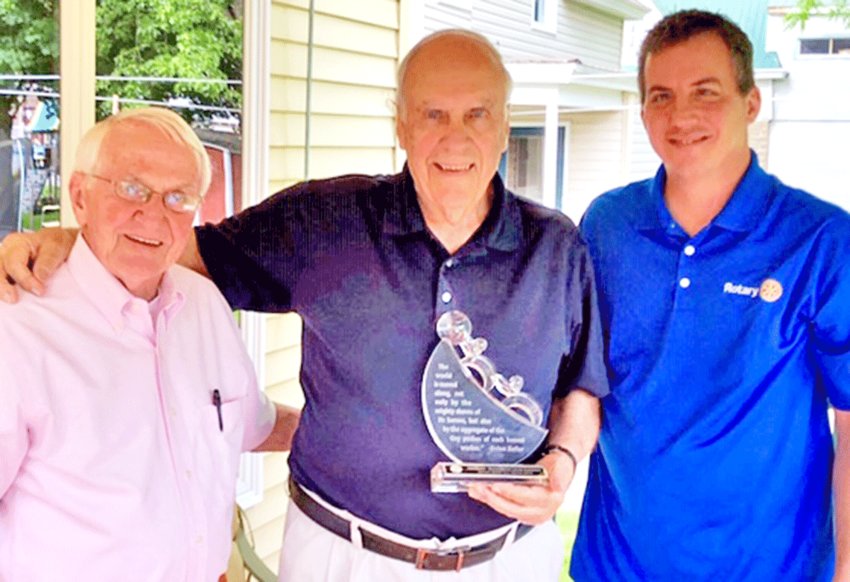 Massena Rotary honors John Murray with lifetime service award - North ...