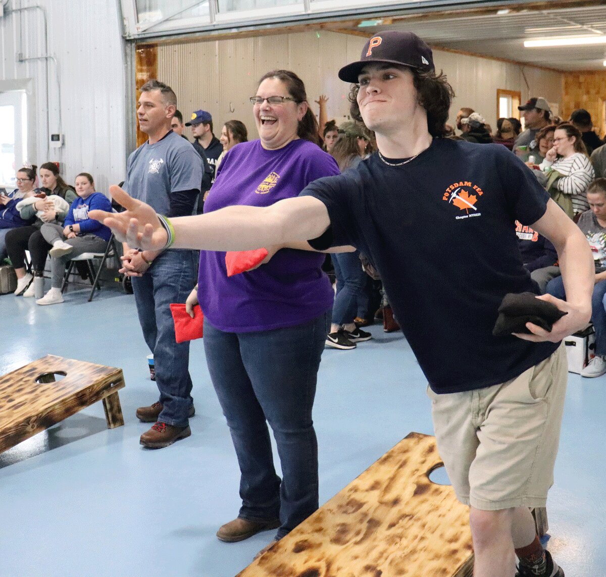 About 400 attend memorial cornhole tournament for Potsdam student who ...