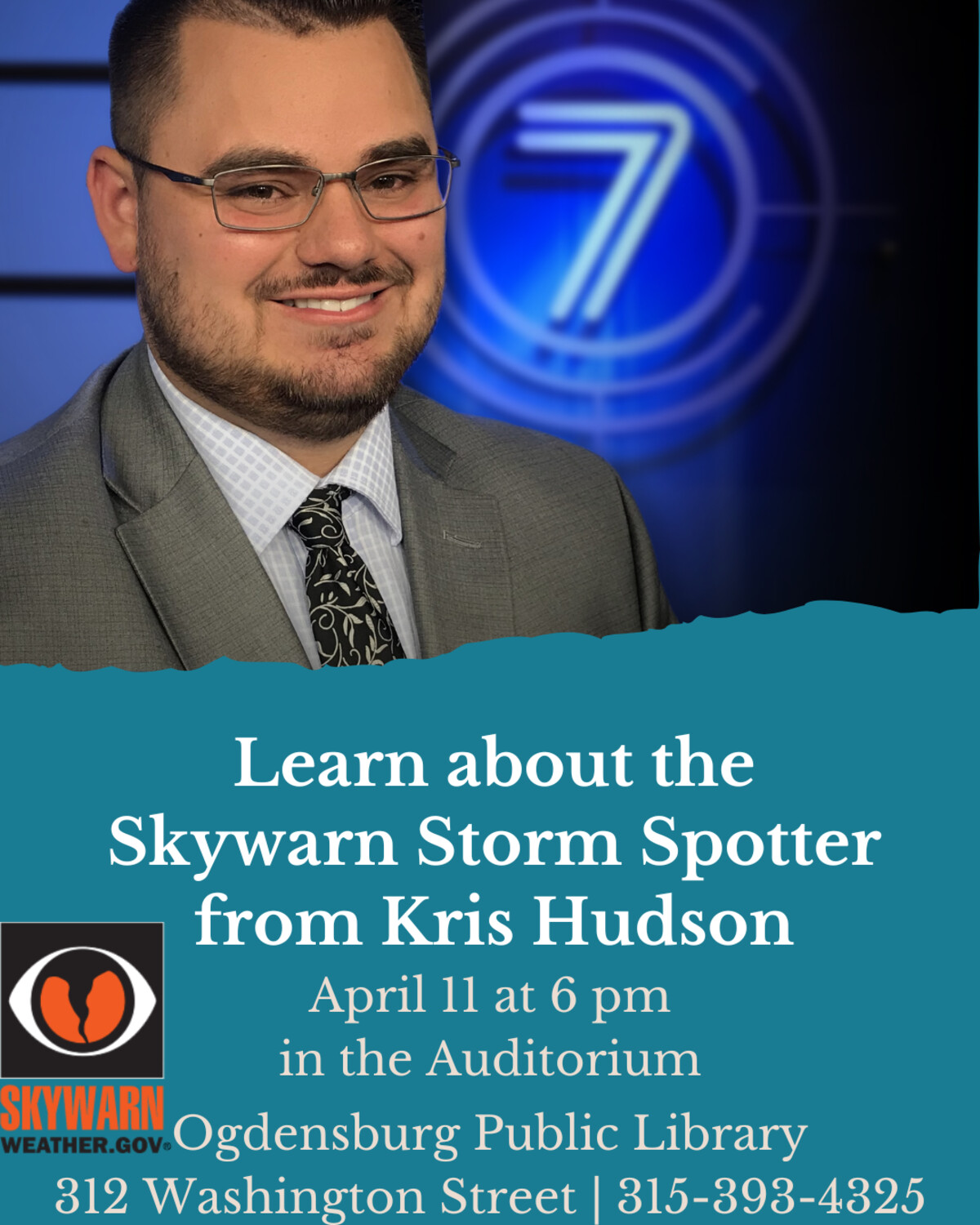 Kris Hudson SKYWARN Storm Spotter - North Country Now