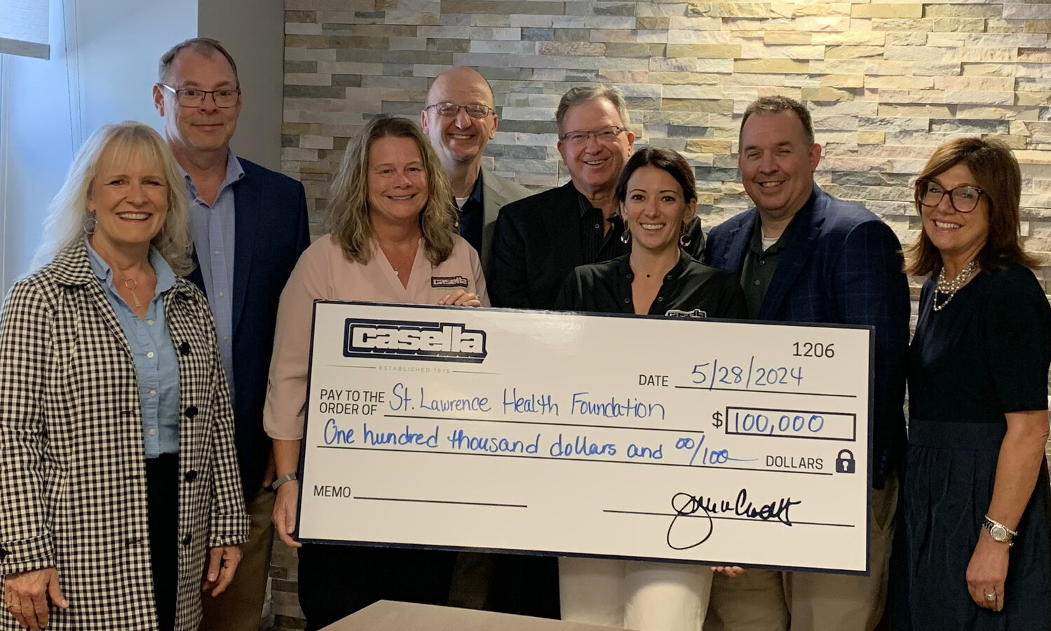 Casella Waste Systems donates $100,000 to St. Lawrence Health ...