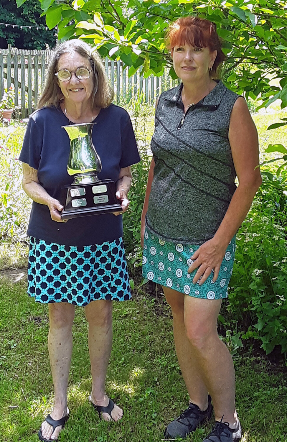 Groome presented the Irma Markert Garden Club Award