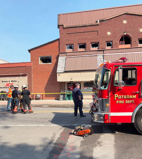 UPDATE: Maple Street at Fall Island in Potsdam reopened following fire at Evans ...