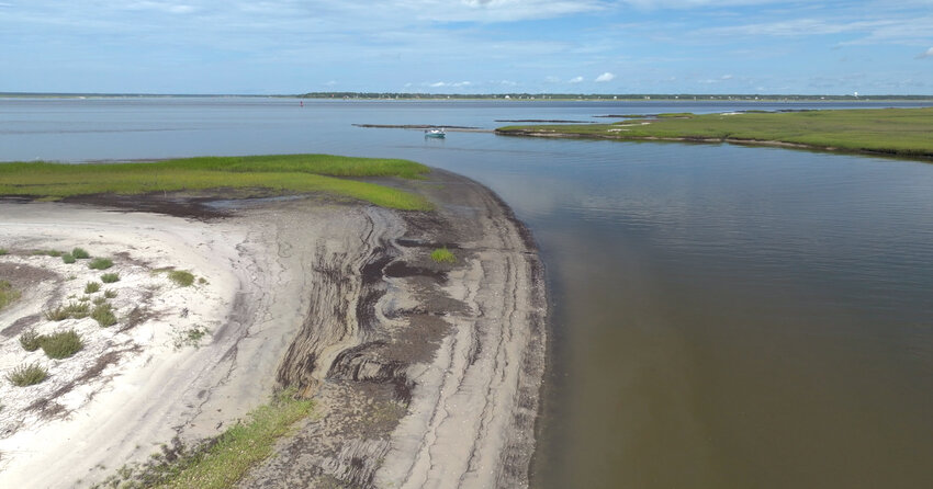 St. Marys River in Fernandina Beach, Fla., July 2024 during Atlantic sturgeon ground truthing research and short documentary filming.