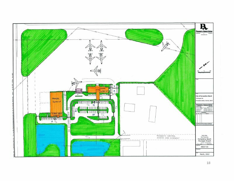 East portion of airport
