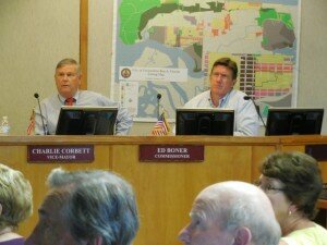 Vice Mayor Charlie Corbett and Commissioner Ed Boner