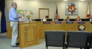 Lynn Williams reports on his meeting with FDEP officials.