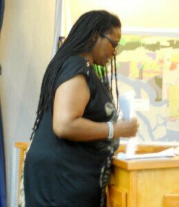 Susie Thompson claims lack of notice on demolition on her property.