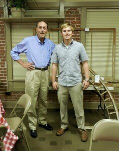 Architect John Cotner and Museum Education Coordinator Gray Edenfield