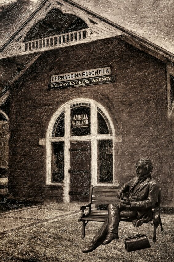 David Levy Yulee Fernandina Train Depot Photo courtesy of Stephan R. Leimberg www.unseenimages.com