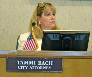 City Attorney Tammi Bach
