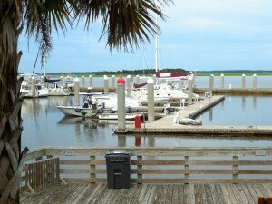 City marina