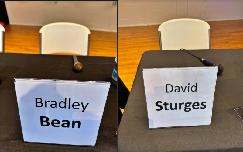 Mayor Bean and Vice Mayor Sturges were no-shows at the forum