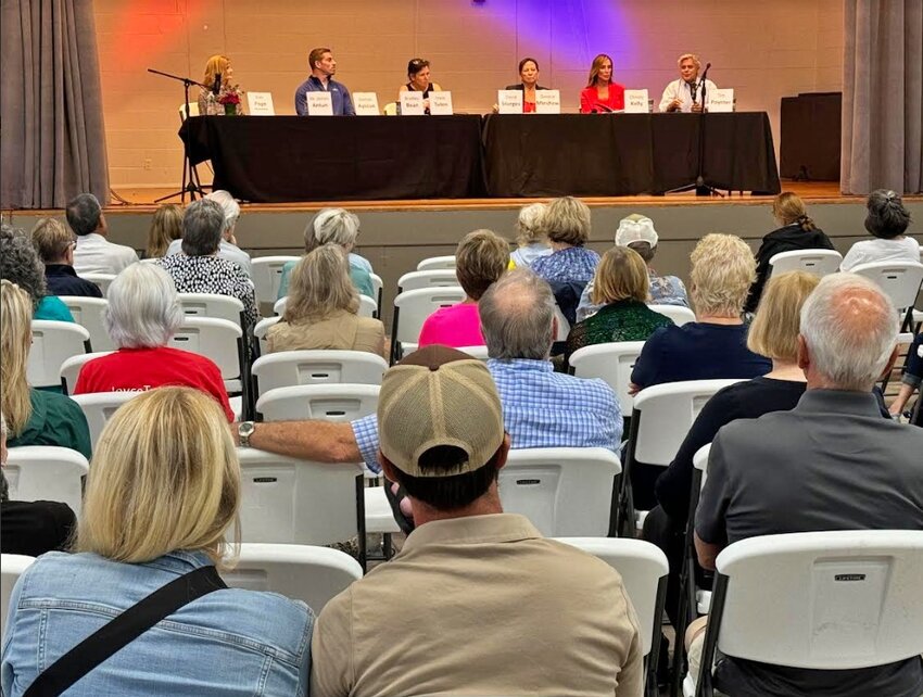 More than 200 people attended the forum at Atlantic Rec Center