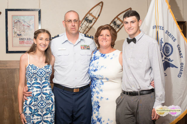 Darren and Stephanie Grubb with their daughter Erica, and their son, Logan, who died in 2019.