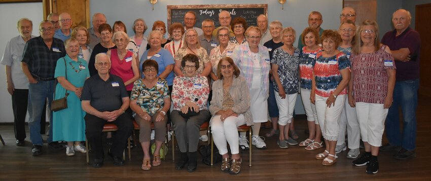 Most of the attendees at the 29th Owen-Withee All Class Reunion.