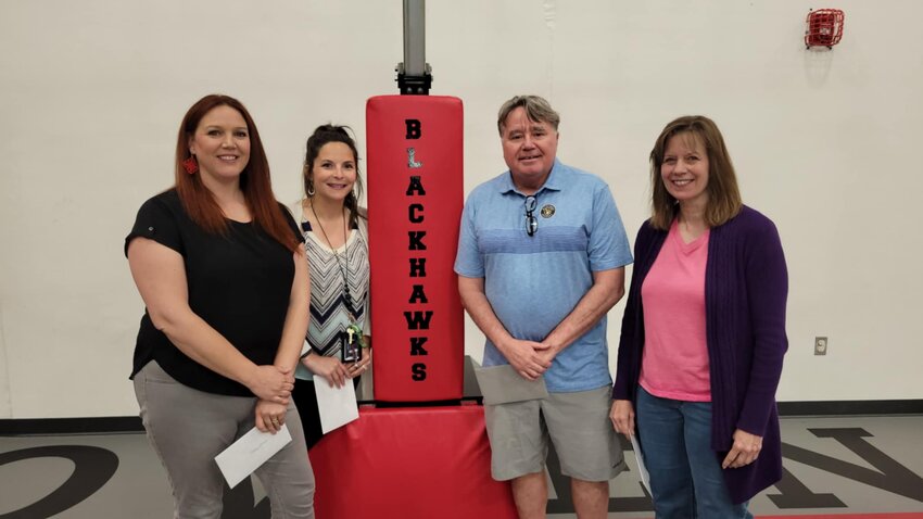 Recognized for five years of service were Tammy Stinson, Raeann Henke, Steve Shilts, and Tina Spannan. Aleyna Edblom was not available for the picture.