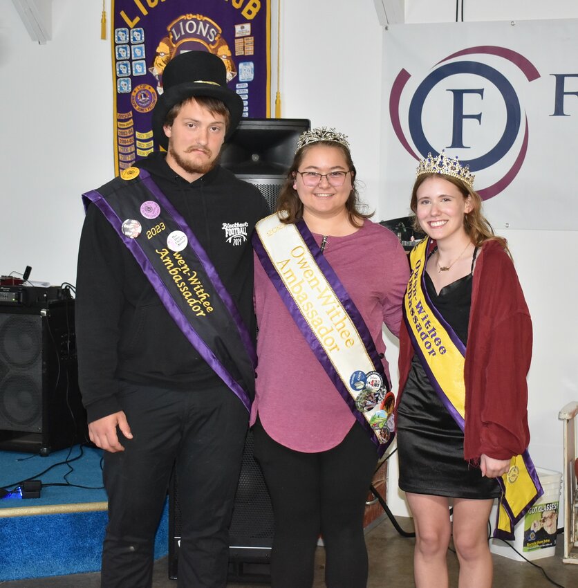 At left, 2023 O-W Ambassador Sully Poehler, 2022 O-W Ambassador Ashley Gay, and 2025 O-W Ambassador Brooke Geiger.