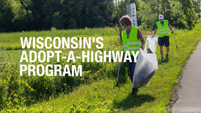 Last year, Wisconsin Adopt-A-Highway groups collected more than 140 tons of trash and recyclables. More than 11,400 volunteers spent over 3,800 hours cleaning Wisconsin roadsides last year.