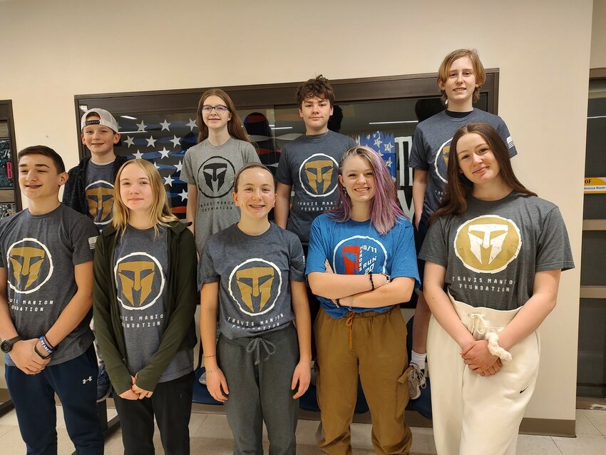 The Pathfinders, a group of students from River Falls School District, presented their plans to American Legion Post 121 members to restore Old Mann Valley Cemetery.
